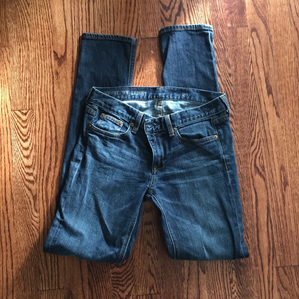 Jcrew downtown skinny jeans 26